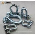 Parafuso tipo cadeia grilhão/carbono aço forjado parafuso tipo cadeia grilhão